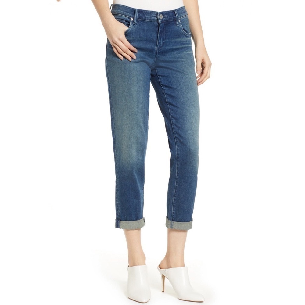 BLANK NYC Ludlow Girlfriend Jeans Crop Size 26 NWT